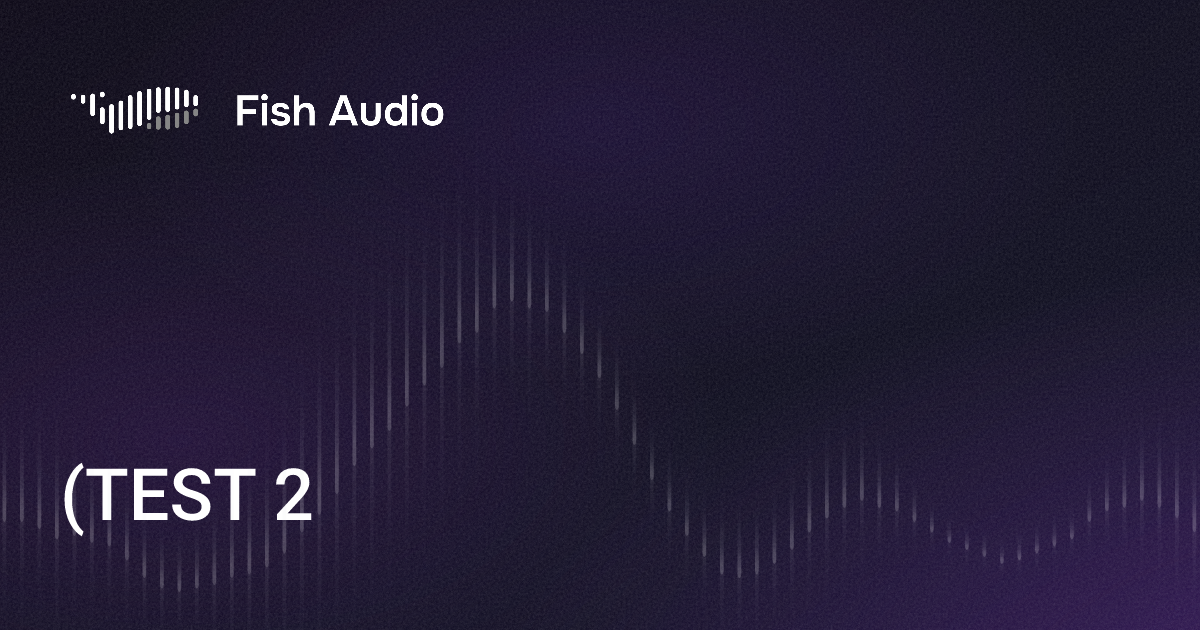 Sound Test Code For Faker (TEST 2) Faker / EXE AI Voice Generator | Fish Audio